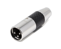 FURUTECH CF-601M CARBON FIBRE / STAINLESS STEEL XLR CONNECTOR (MALE)