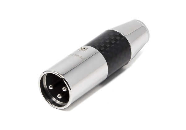 FURUTECH CF-601M CARBON FIBRE / STAINLESS STEEL XLR CONNECTOR (MALE)