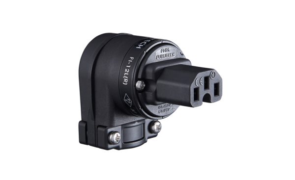 FURUTECH FI-12L-R RIGHT ANGLE IEC CONNECTOR