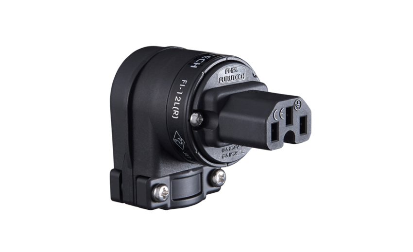FURUTECH FI-12L-R RIGHT ANGLE IEC CONNECTOR