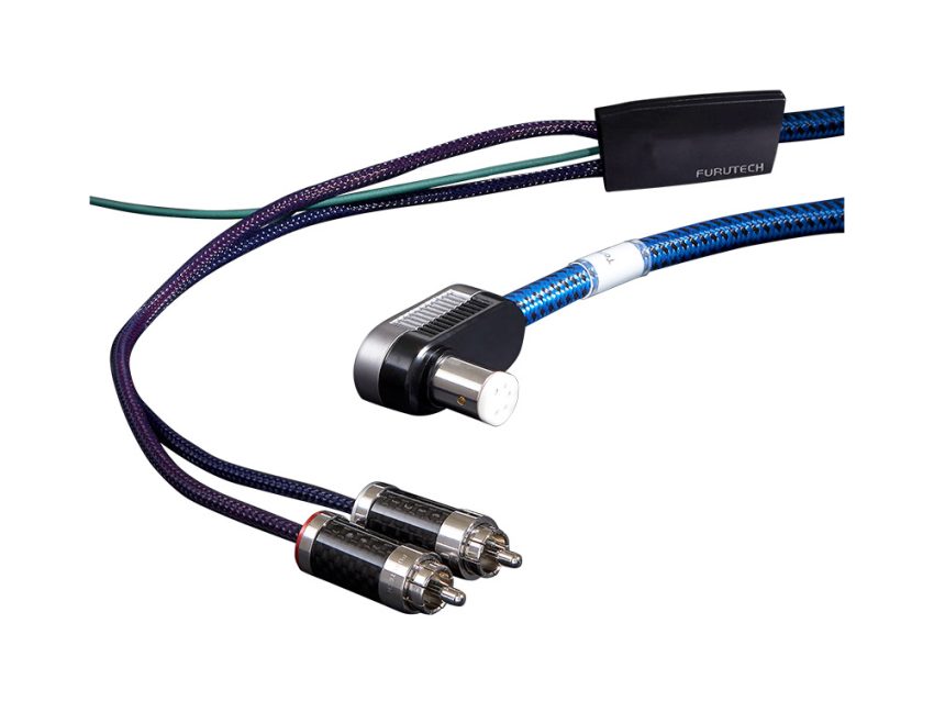 FURUTECH AG-16-L PHONO CABLE (RIGHT ANGLE DIN - RCA)