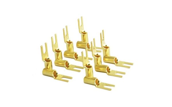 FURUTECH FP-209-10-G SPADE TERMINALS (20-PACK)