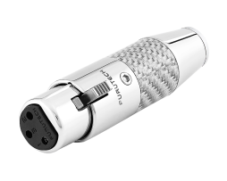 FURUTECH CF-602F-NCF CARBON FIBRE / STAINLESS STEEL XLR CONNECTOR (FEMALE)
