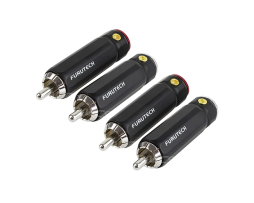 FURUTECH FP-108-R RCA CONNECTORS (4-PACK)