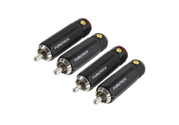 FURUTECH FP-108-R RCA CONNECTORS (4-PACK)