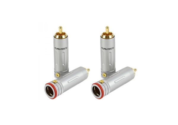 FURUTECH FP-160-G RCA CONNECTORS (4-PACK)