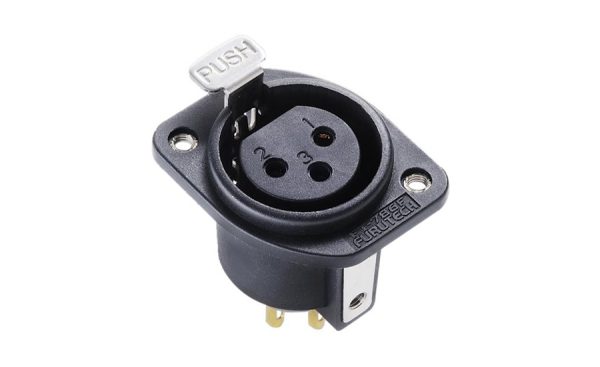 FURUTECH FT-786F-R XLR SOCKET (FEMALE)