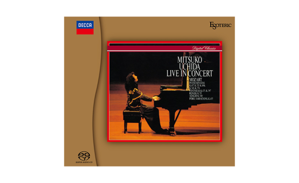 ESOTERIC ESSD-90300-01 - MOZART LIVE IN CONCERT - MITSUKO UCHIDA
